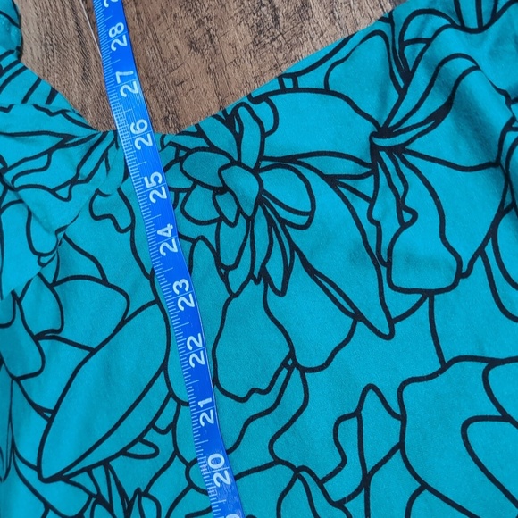 Adidas Pharrell Williams Dear Baes Oversized Shirt Size XL In Dark Teal Green - Picture 8 of 9